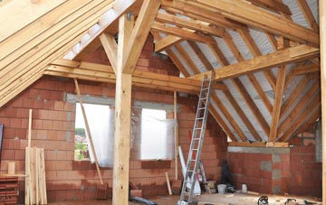 Llanthony attic trusses